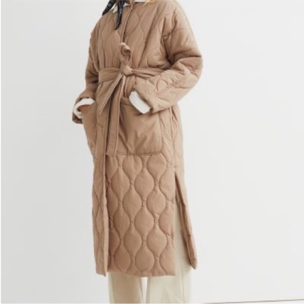 H&M quilted coat